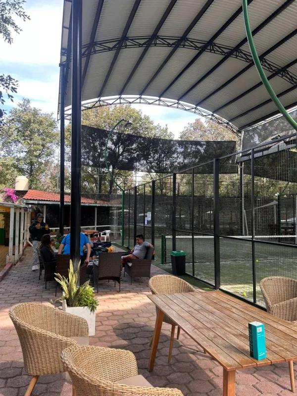 Renta de Cancha de Pádel Techada en Tepepan CDMX – foto 1